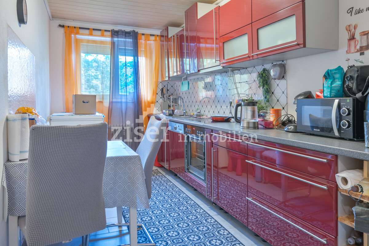 Vermietete 3-Zimmer-Wohnung mit Blick ins Grüne