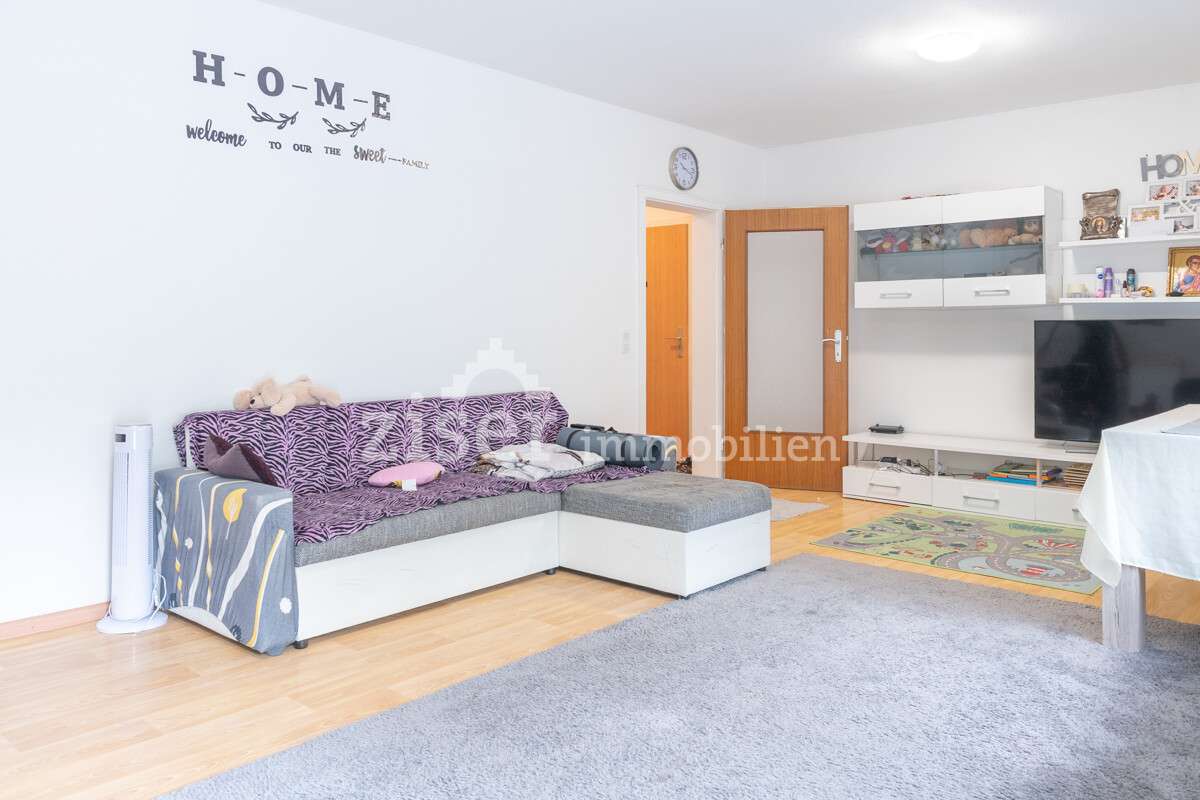Vermietete 3-Zimmer-Wohnung mit Blick ins Grüne