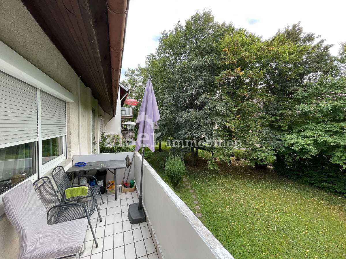 Vermietete 3-Zimmer-Wohnung mit Blick ins Grüne