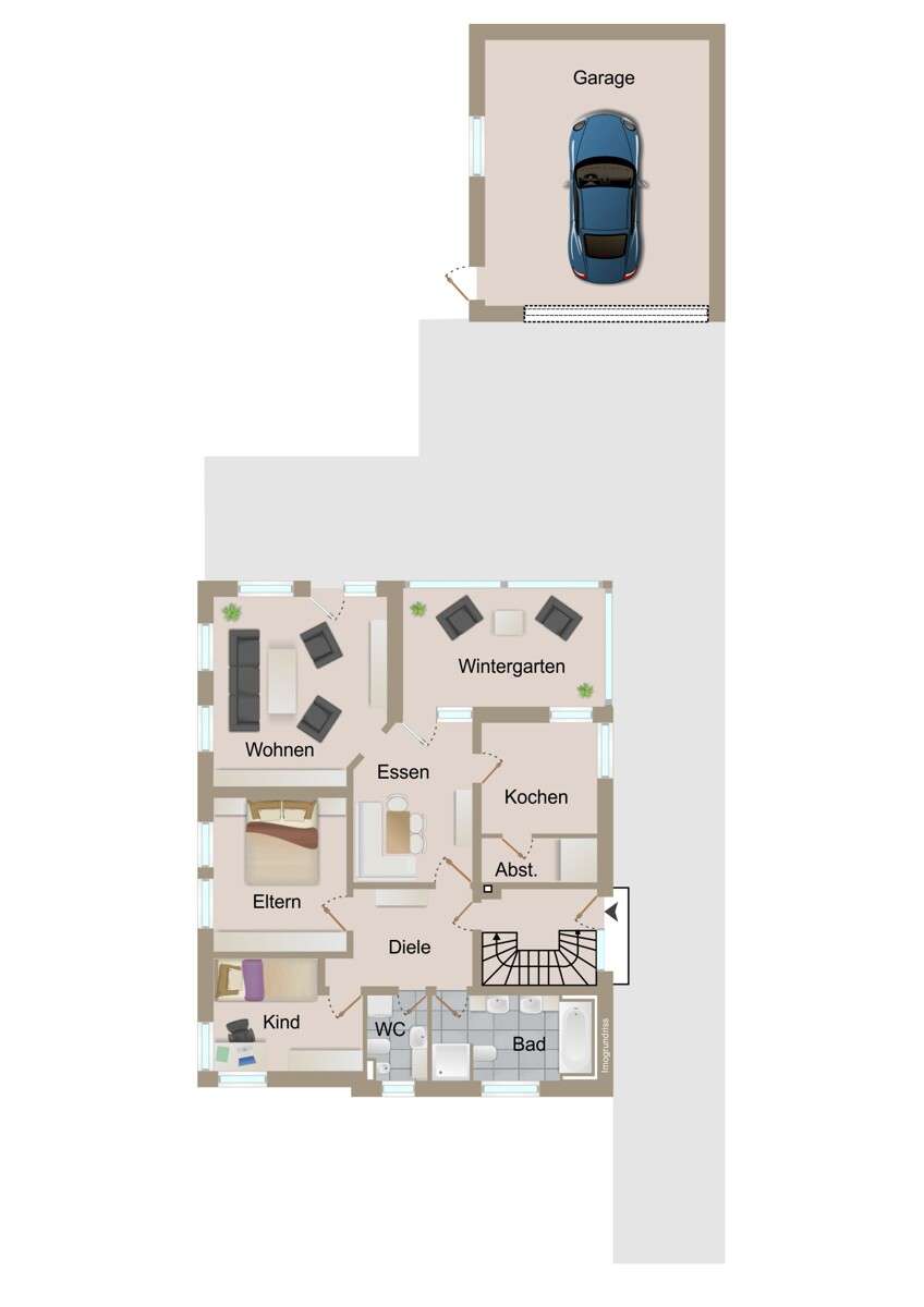 Charmantes Dreifamilienhaus in Wyhl